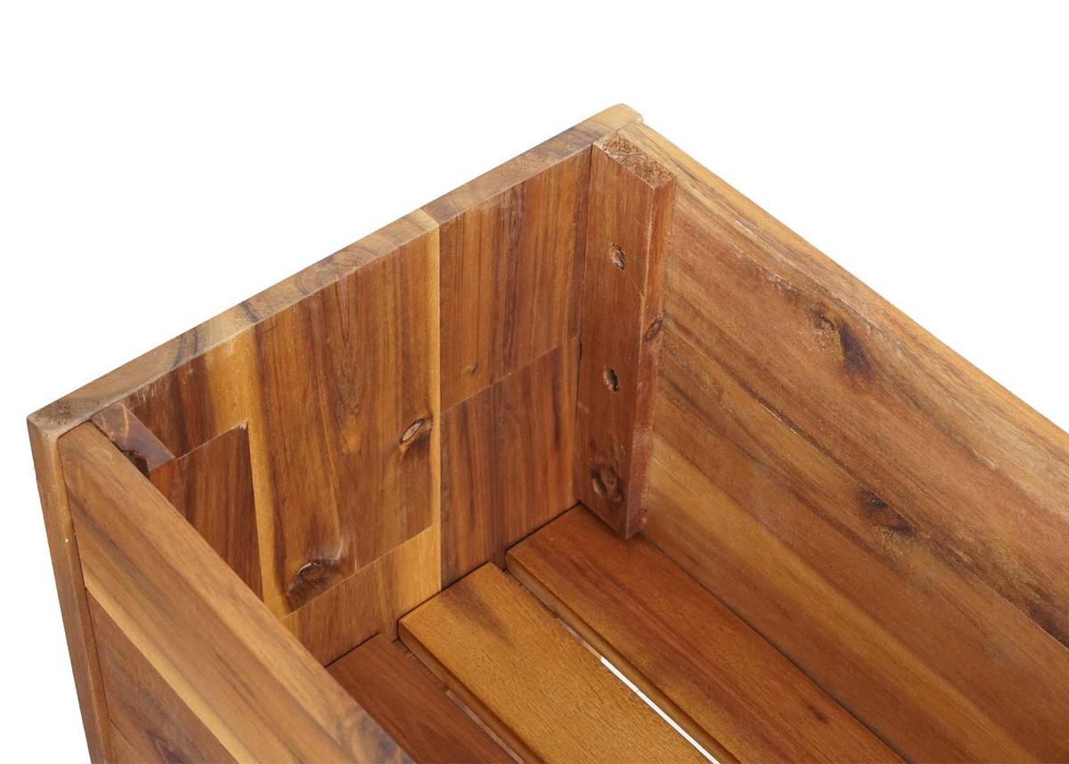 PFLANZKASTENREGAL 115x71x40cm Braun - Braun, Holz (71/115/40cm) - PROREGAL