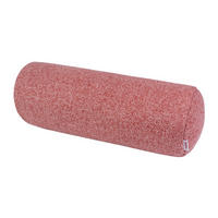 NACKENROLLENHÜLLE Bouclé cherry-rot 40/15 cm - Rot, Textil (15/40cm) - beties Heimtextil