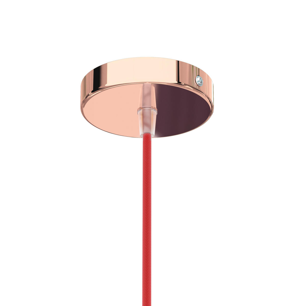 PENDELLEUCHTE ELISA red copper 15 W - Rot, Metall (10/10/2cm) - Rendl