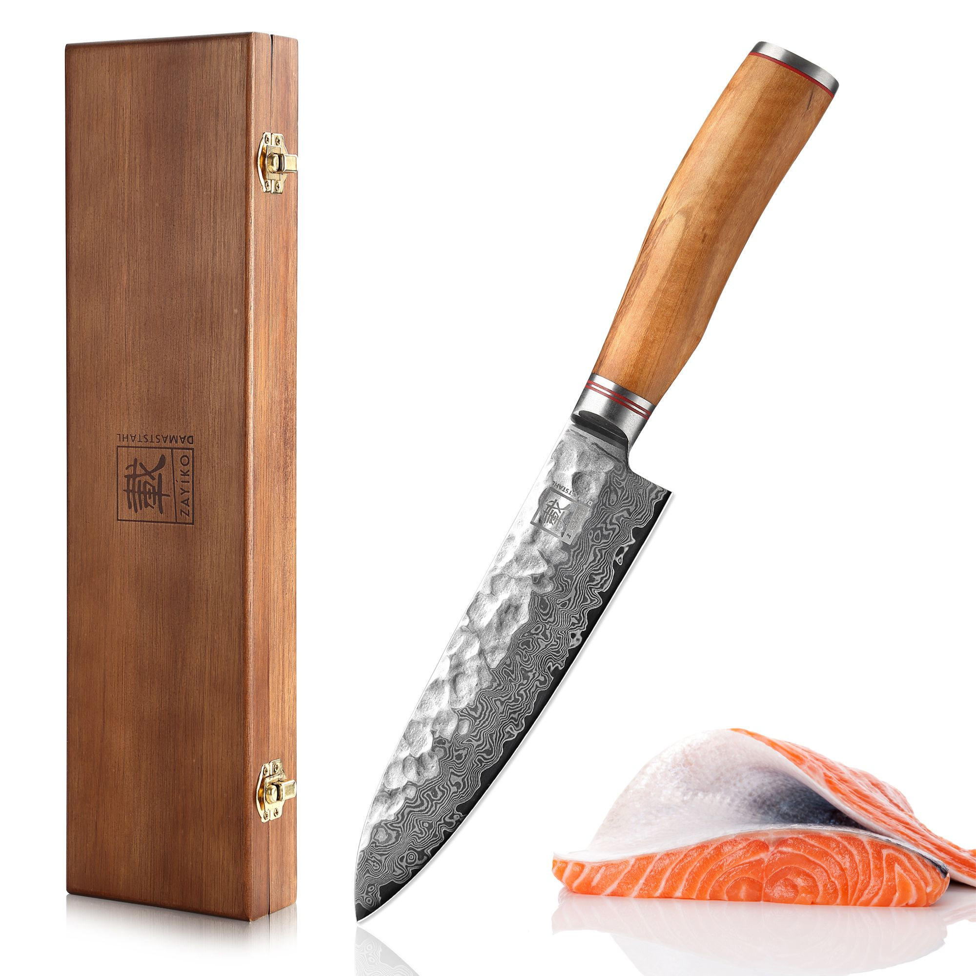 Zayiko Santokumesser Braun 31 cm