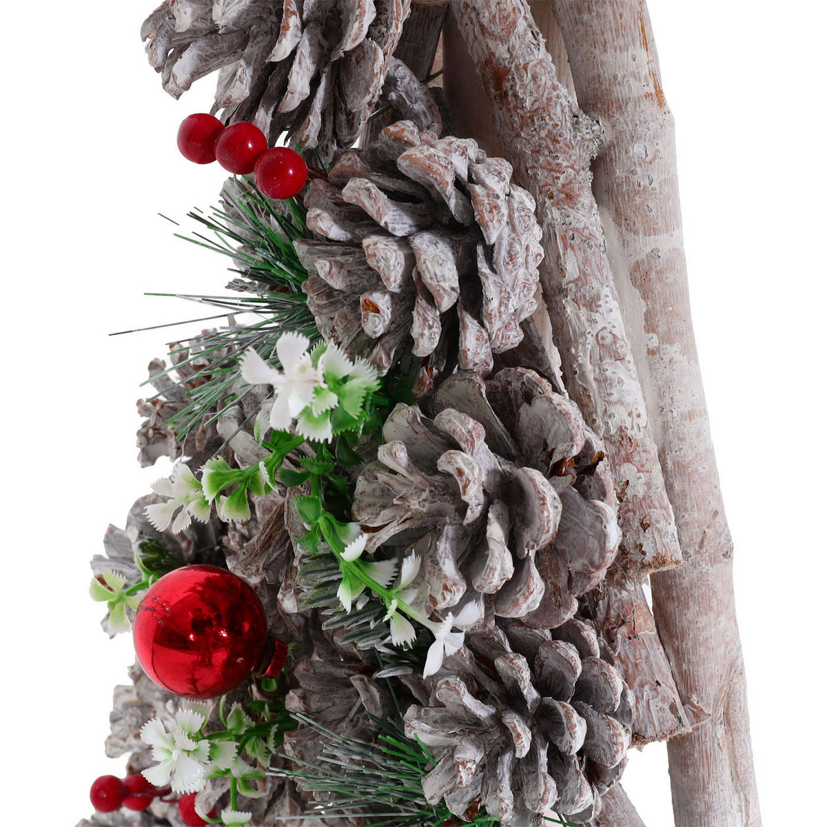 DEKO-WEIHNACHTSBAUM Weiß - Weiß, Holz (60cm) - MCW