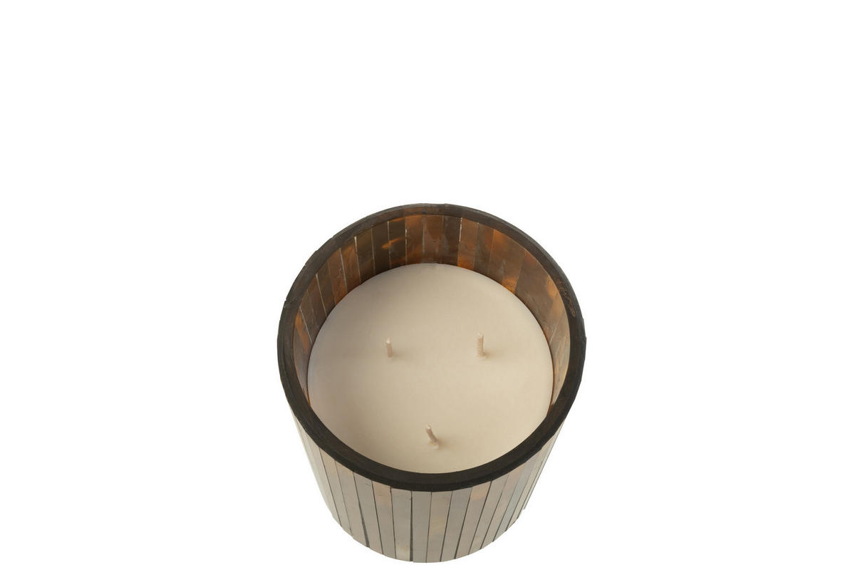 DUFTKERZE NOA - Gelb - M - 50 Std. - Gelb, Paraffin (12.5/15.5cm) - J-Line