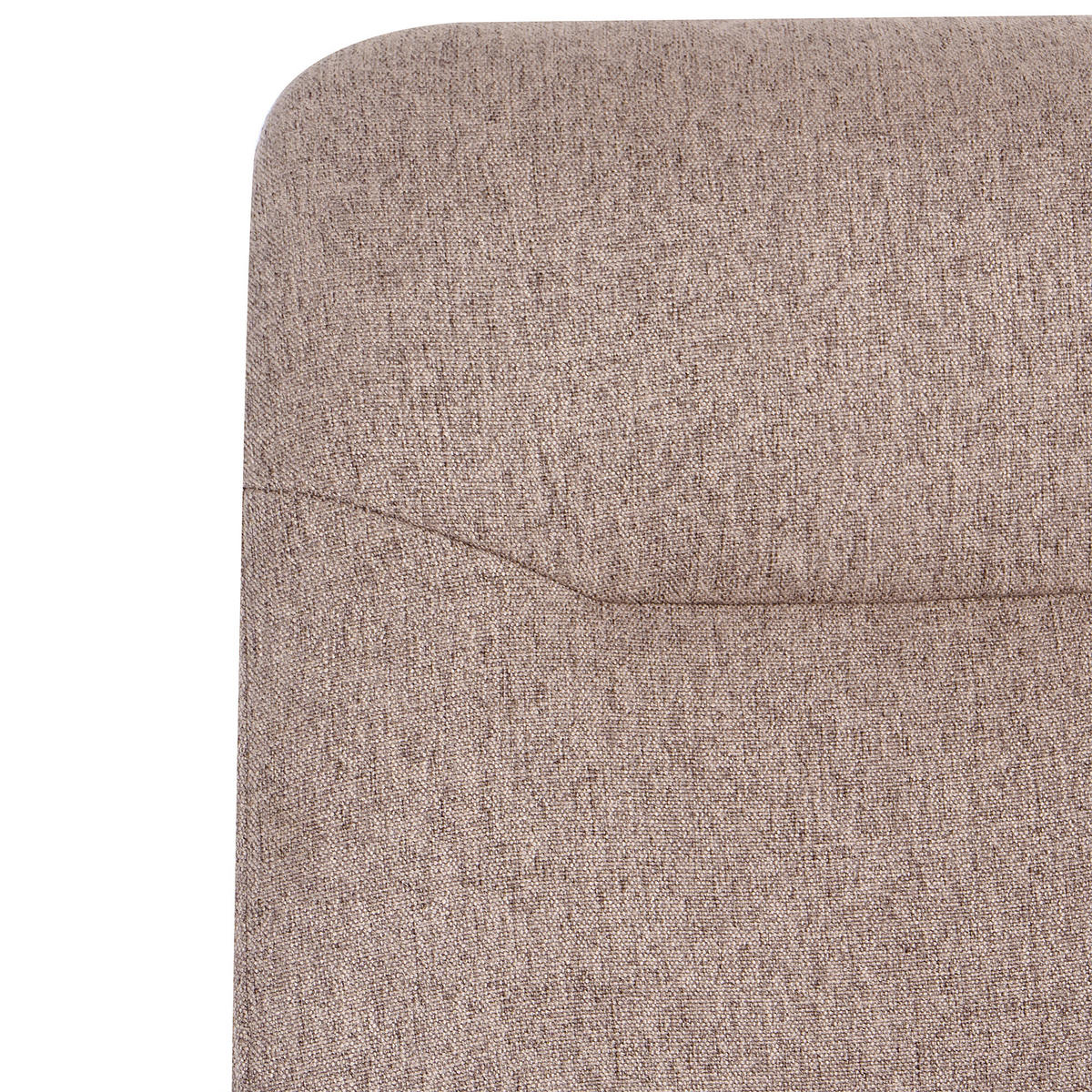 KANCELÁŘSKÁ ŽIDLE Látka Světle hnědá Caroga - světle hnědá, textil (62/90/62cm) - Beliani