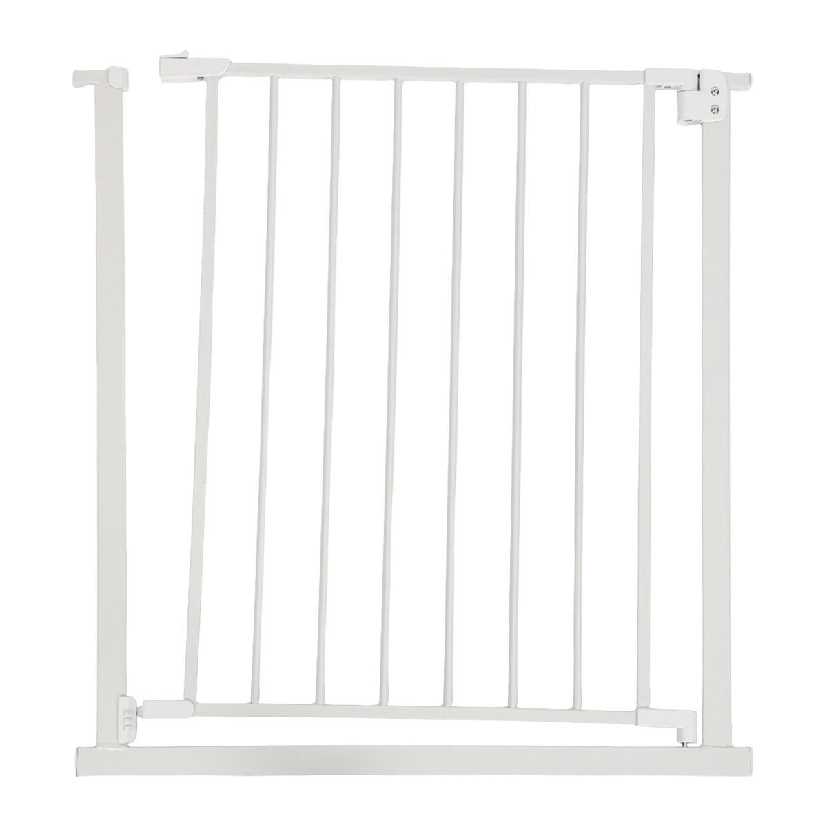 TREPPENSCHUTZGITTER - Weiß, Kunststoff/Metall (80/1cm) - Relaxdays