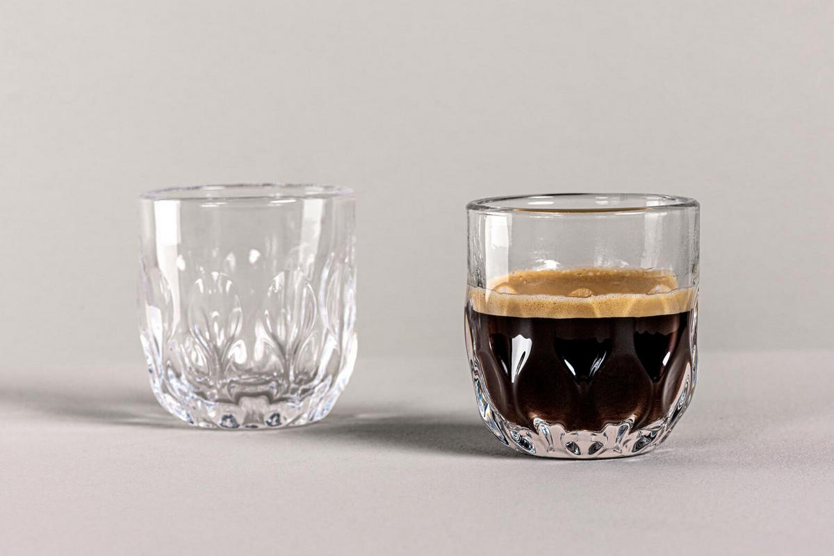 BARISTA-SET (3) Gocce transparent 6er Set - Transparent, Glas (1/1/1cm) - Leonardo Living