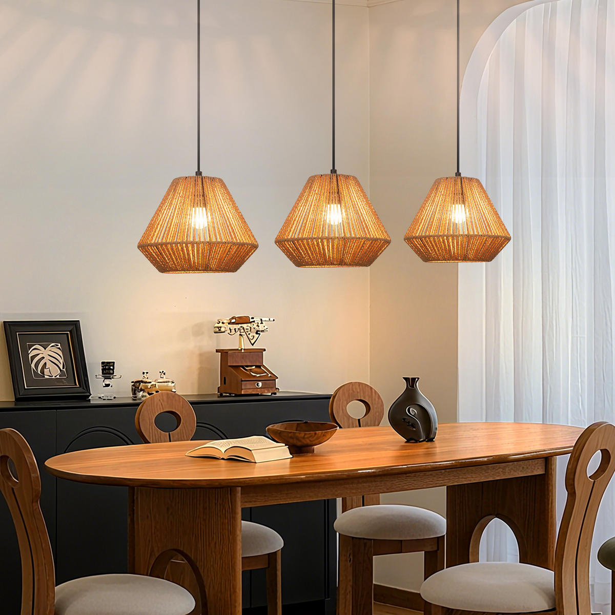 PENDELLEUCHTE Rosalind 71/25/150 cm - Braun, Metall (71/25/150cm) - ZMH