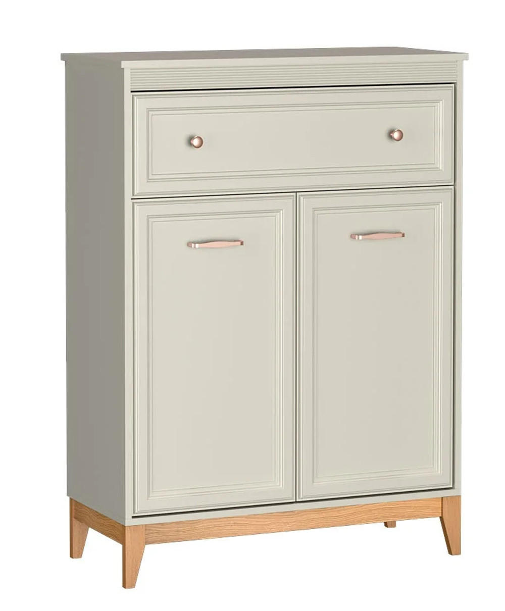 KOMMODE WINDSOR W-4 - Kaschmir, Holzwerkstoff (92/126/41cm) - Meblini