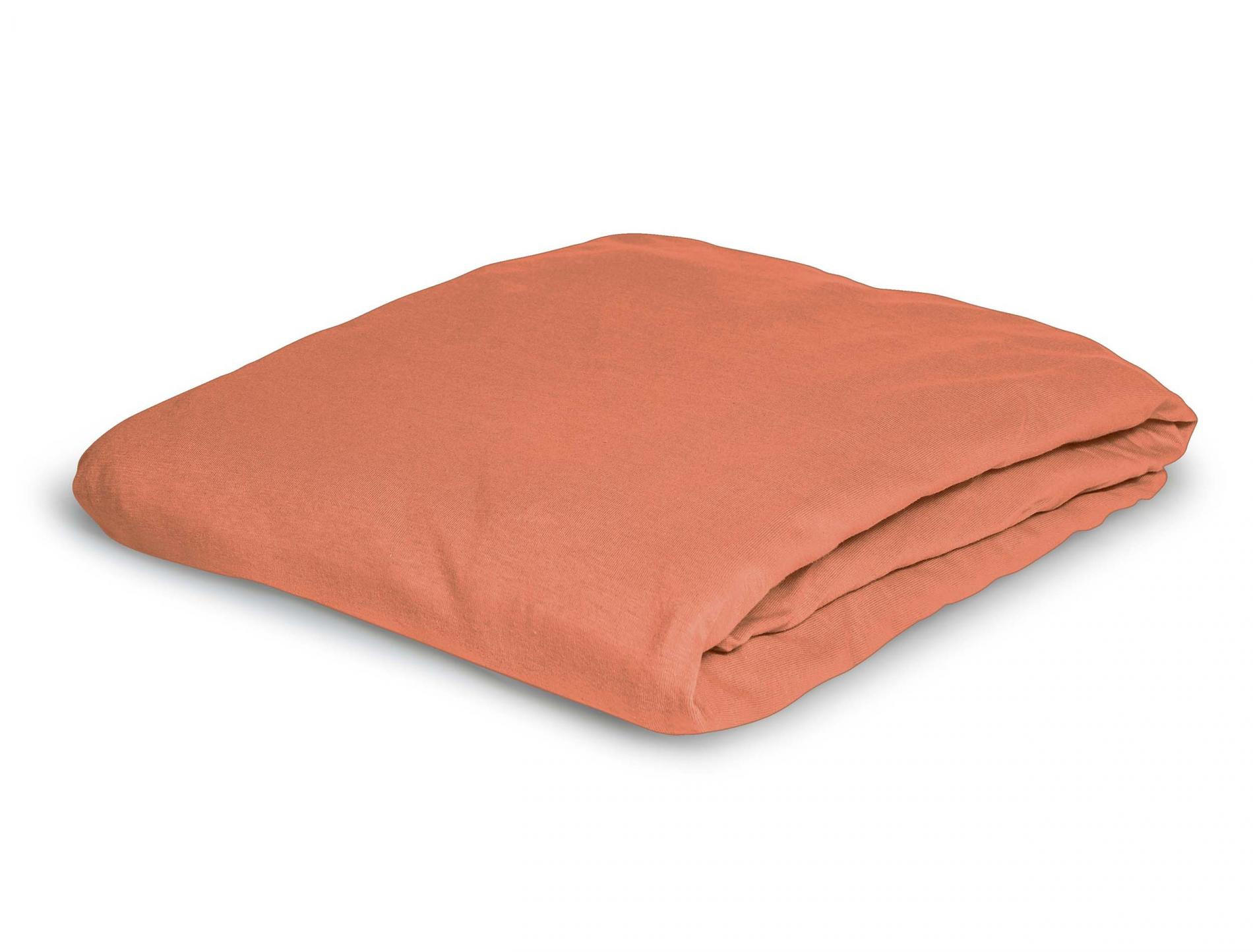 SPANNBETTTUCH ORION 0009 - Orange, Textil (120/200cm) - Irisette