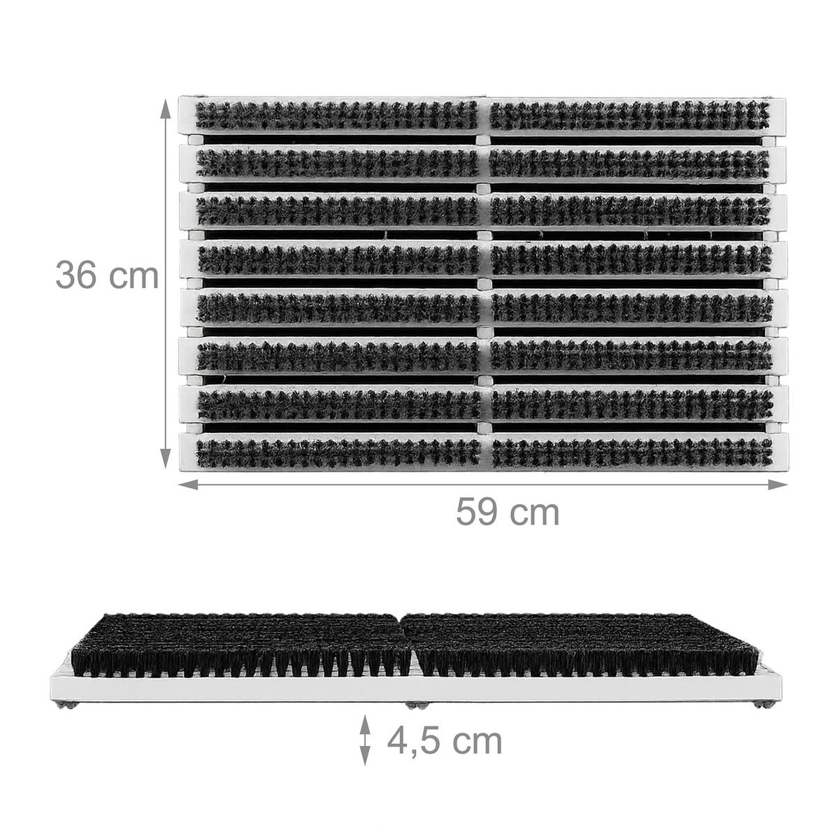 ÚDRŽBA obuvi - různobarevná, kov/dřevo (59/4.5/36cm) - Relaxdays