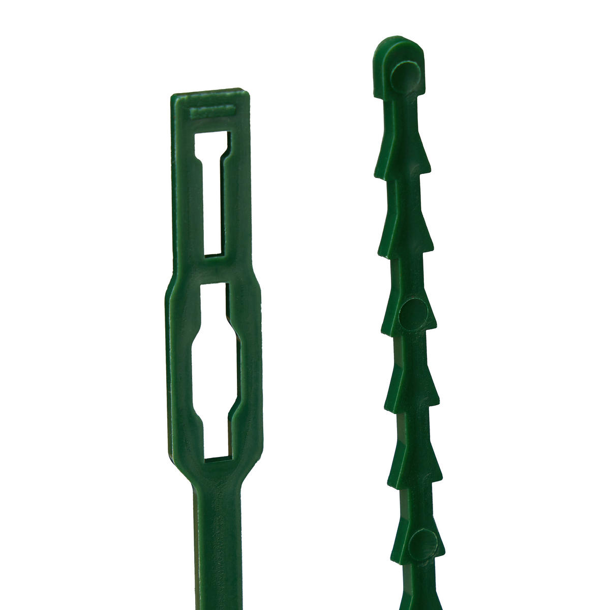 200XPFLANZENBINDER - Dunkelgrün, Kunststoff (0.9/23/0.2cm) - Relaxdays