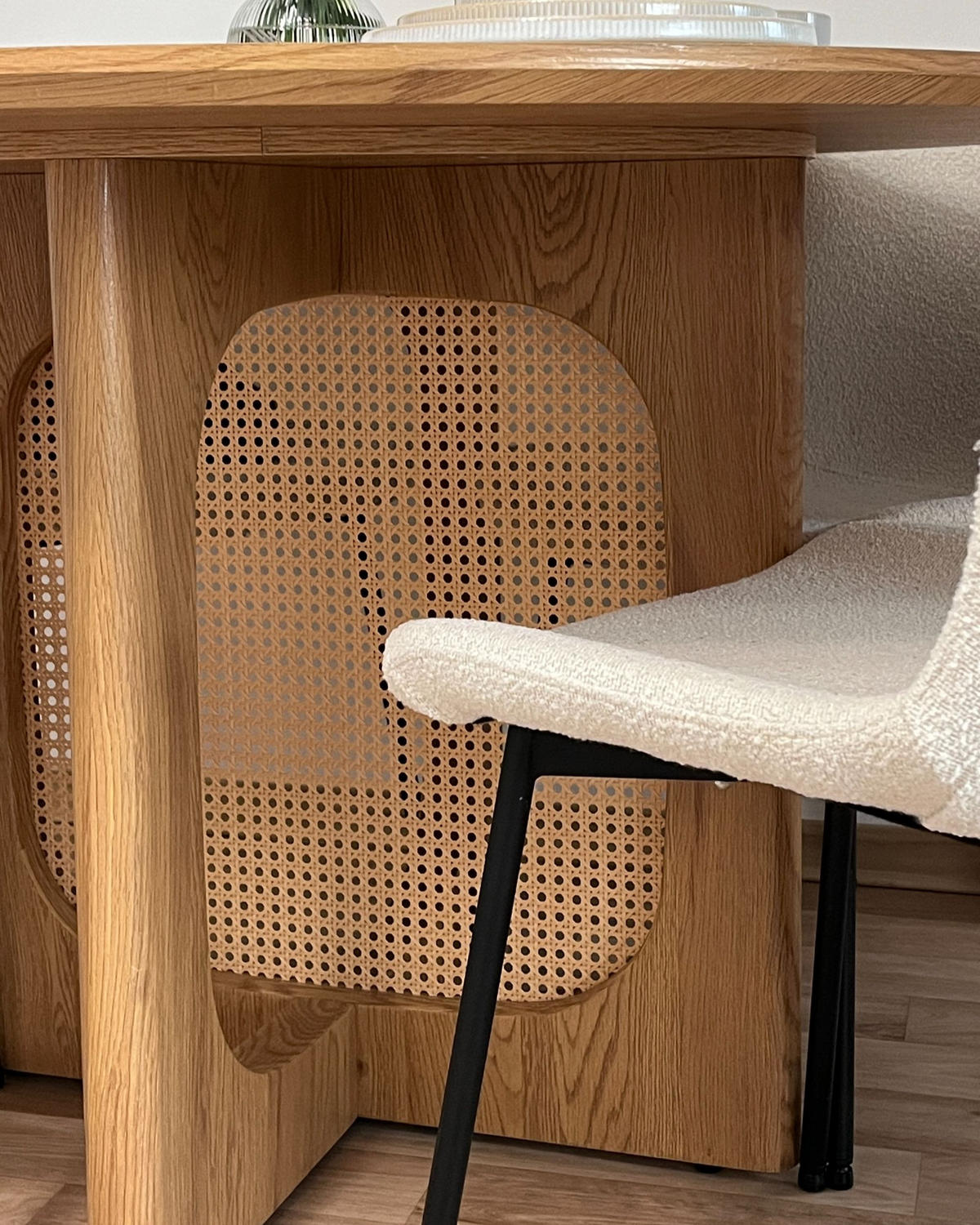 ESSTISCH Braun Karlo - Hellbraun, Holzwerkstoff (120/120/76cm) - Beliani