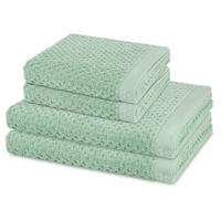 FROTTIERSET Harmony 4-teilig - Hellgrün, Textil (50/100cm) - Ross