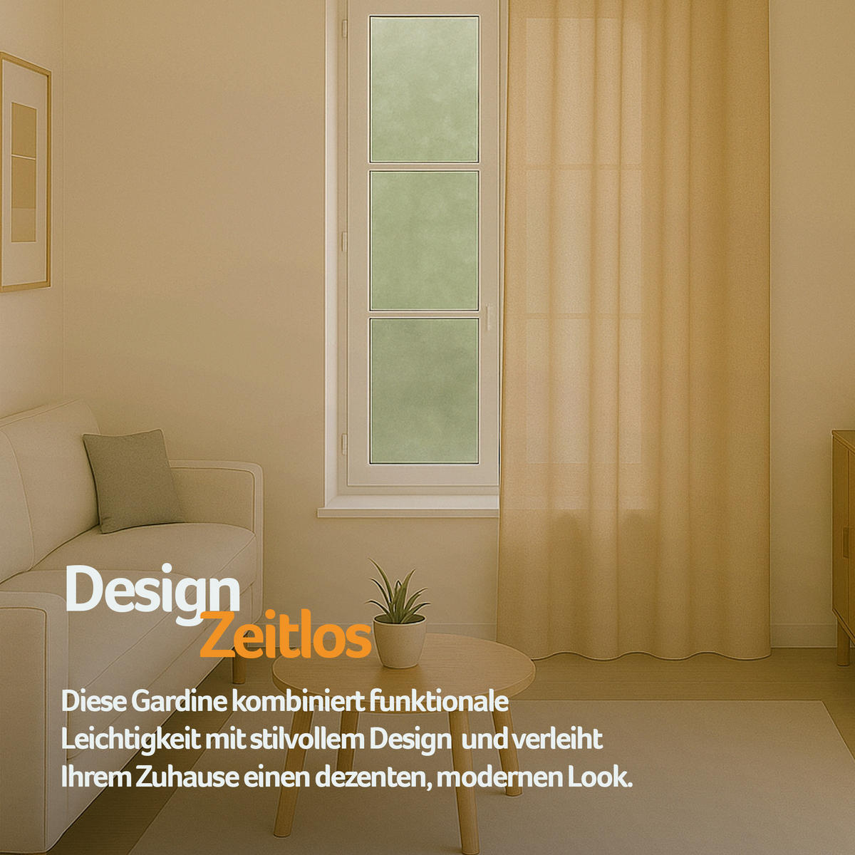 VORHANG Blickdicht ( 140x145cm ) mit Kräuselband / Universalband in Beige - Beige, Textil (140/145cm) - Bestlivings