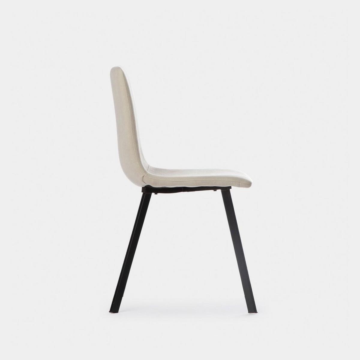 ESSZIMMERSTUHL Maia Beige 43 cm x 87 cm 4er-Set - Beige, Textil (43/87/54cm) - Klast Home