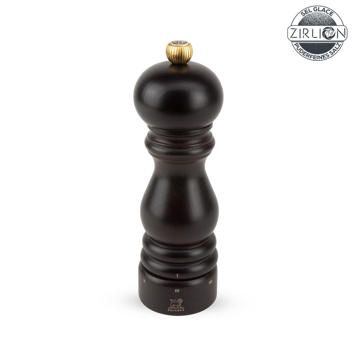 SALZMÜHLE Paris uSelect 18cm Buchenholz Schokolade Zirkonia-Mahlwerk - Braun, Holz (5.9/18/5.9cm) - PEUGEOT