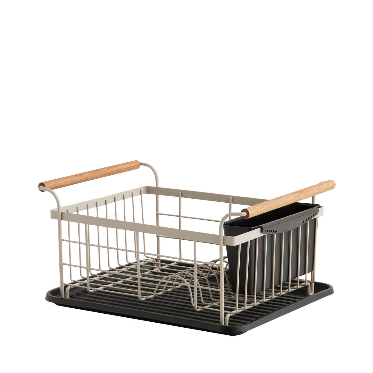 ABTROPFGESTELL Kamina - Beige/Schwarz, Kunststoff (28/19/36.5cm) - home&you