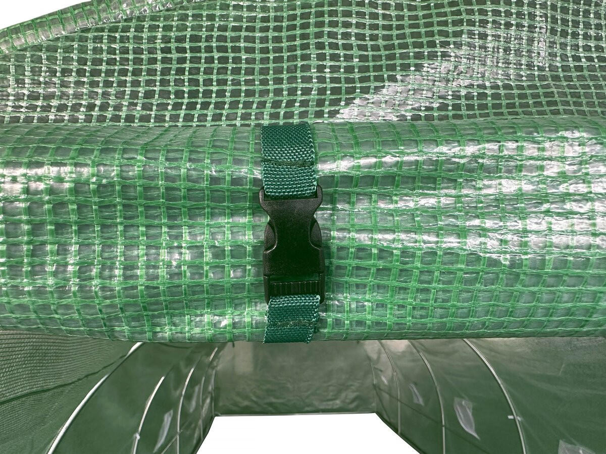 GEWÄCHSHAUSFOLIE lys Grün - Grün, Kunststoff (25/180/125cm) - Habitat Garten
