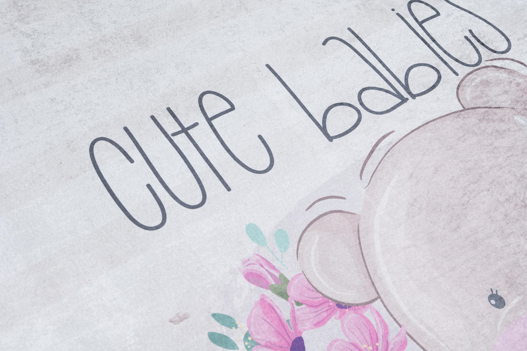 Thumbnail - Tapiso Teppich, Grau, Kunststoff, 140x200 cm, Teppiche & Böden, Teppiche, Teppich Kinderzimmer