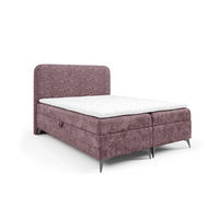 BOXBETT Triana Premium - Rosa, Holzwerkstoff/Textil (180/200cm) - Fun Möbel