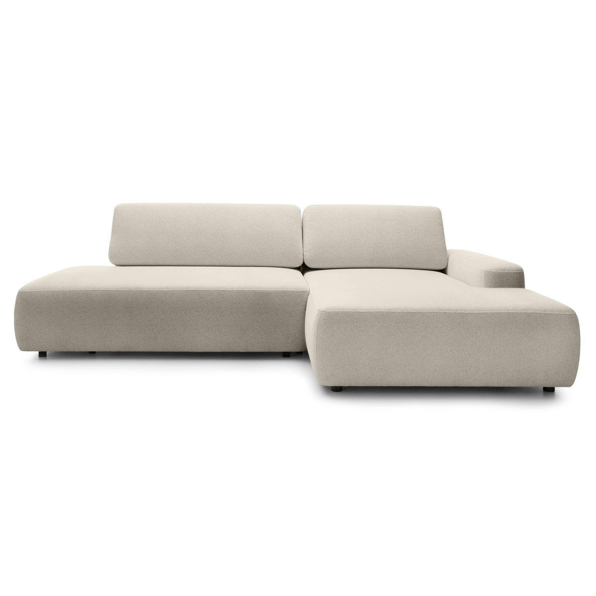 ECKSOFA Bamby Beige 276 cm - Beige, Textil (276/82/164cm) - Pillovely