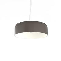 HÄNGELEUCHTE Tuzzi - Graubraun, Metall (50/50/12cm) - Lumicom