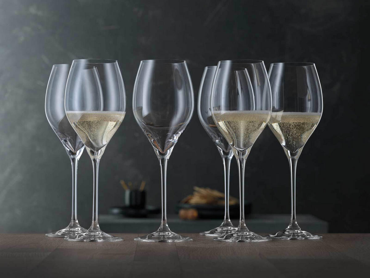 CHAMPAGNERGLÄSER Sparkling Party transparent 450 ml 6er Set - Transparent, Glas (0.45L) - Spiegelau
