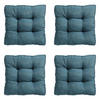 SITZKISSEN Panama 47/47 cm 4er-Set - Petrol, Textil (47/8/47cm) - Madison