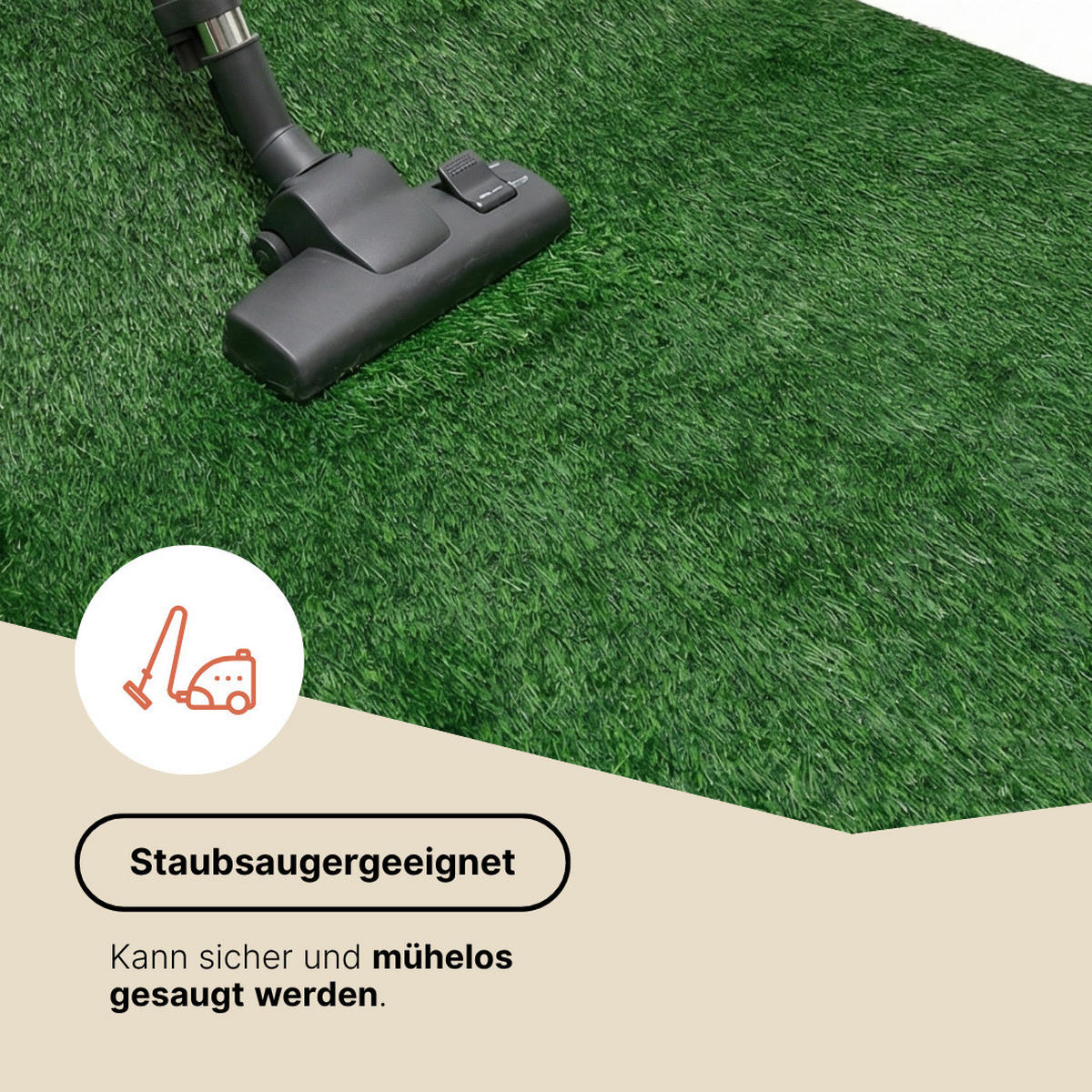 KUNSTRASEN Verde 40 mm – UV-beständig, pflegeleicht, wetterfest für Garten & Terrasse 300/250 cm - Grün, Textil (300/250cm) - Tapiso
