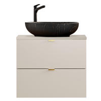 WASCHTISCH Durango-56 - Beige, Holzwerkstoff (61/65/47cm) - Lomado