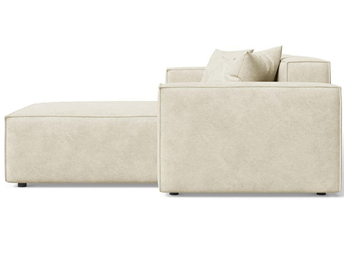 ECKSOFA Arizona Beige Rechts - Beige, Holz/Textil (265/180cm) - Graingold