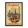 POSTER England Vintage A3 Rahmenlos - Klar, Papier (29.7/5/42cm) - Nacnic