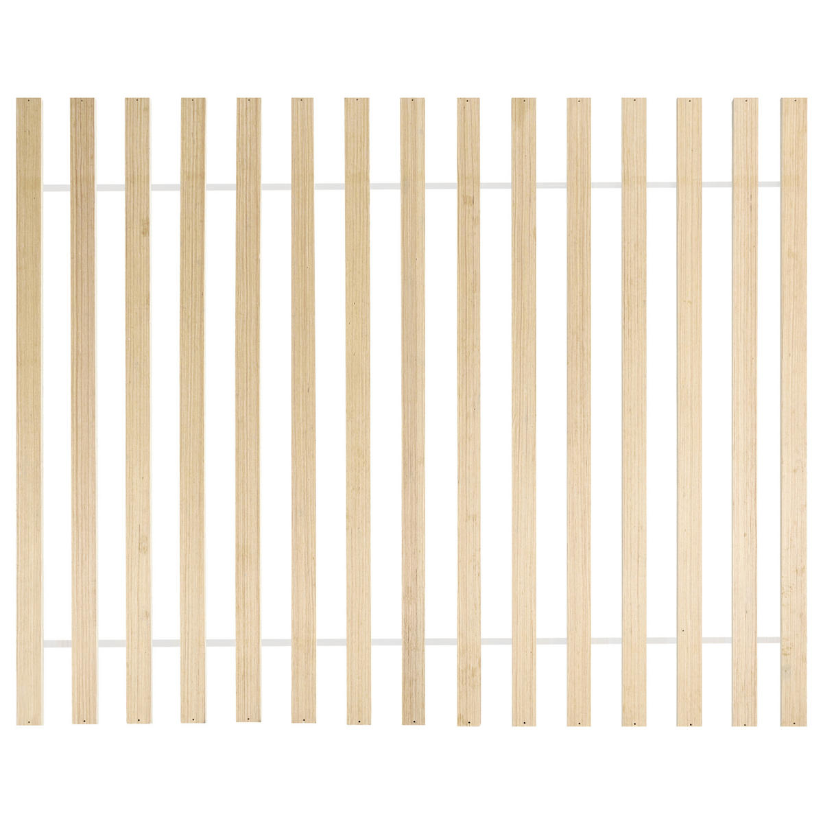 BETT mit Lattenrost 180/200 cm Hellbraun Brunemont - Hellbraun, Holz (180/200cm) - Beliani