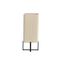 TISCHLEUCHTE Wyn Schwarz 21,5/21,5/50,5 cm - Schwarz, Metall (21.5/21.5/50.5cm) - Light & Living