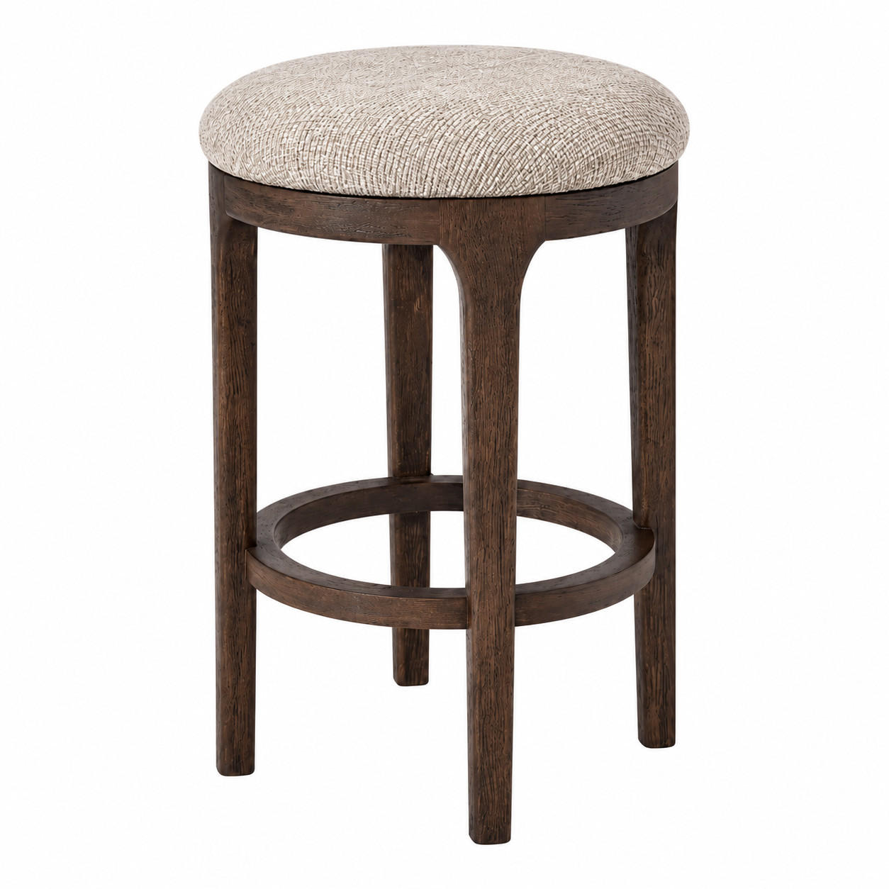 Woodek Barhocker Dunkelbraun 43x66x43 cm