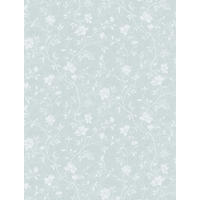 TAPETE Blumen 53 cm x 10 m - Grün, Papier (53/0.1cm) - Sanders & Sanders