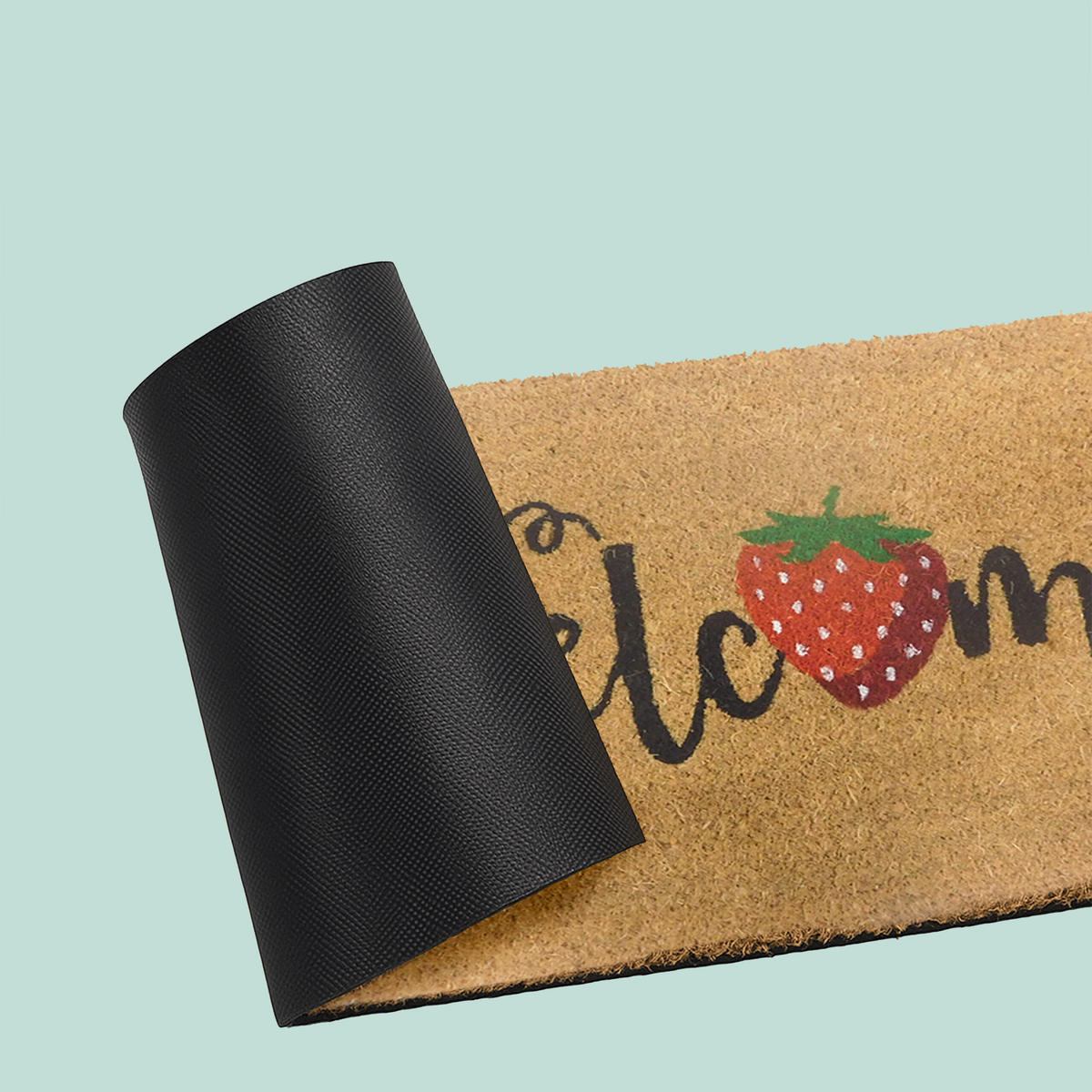 FUSSMATTE - Multicolor, Kunststoff/Textil (60/40cm) - Relaxdays