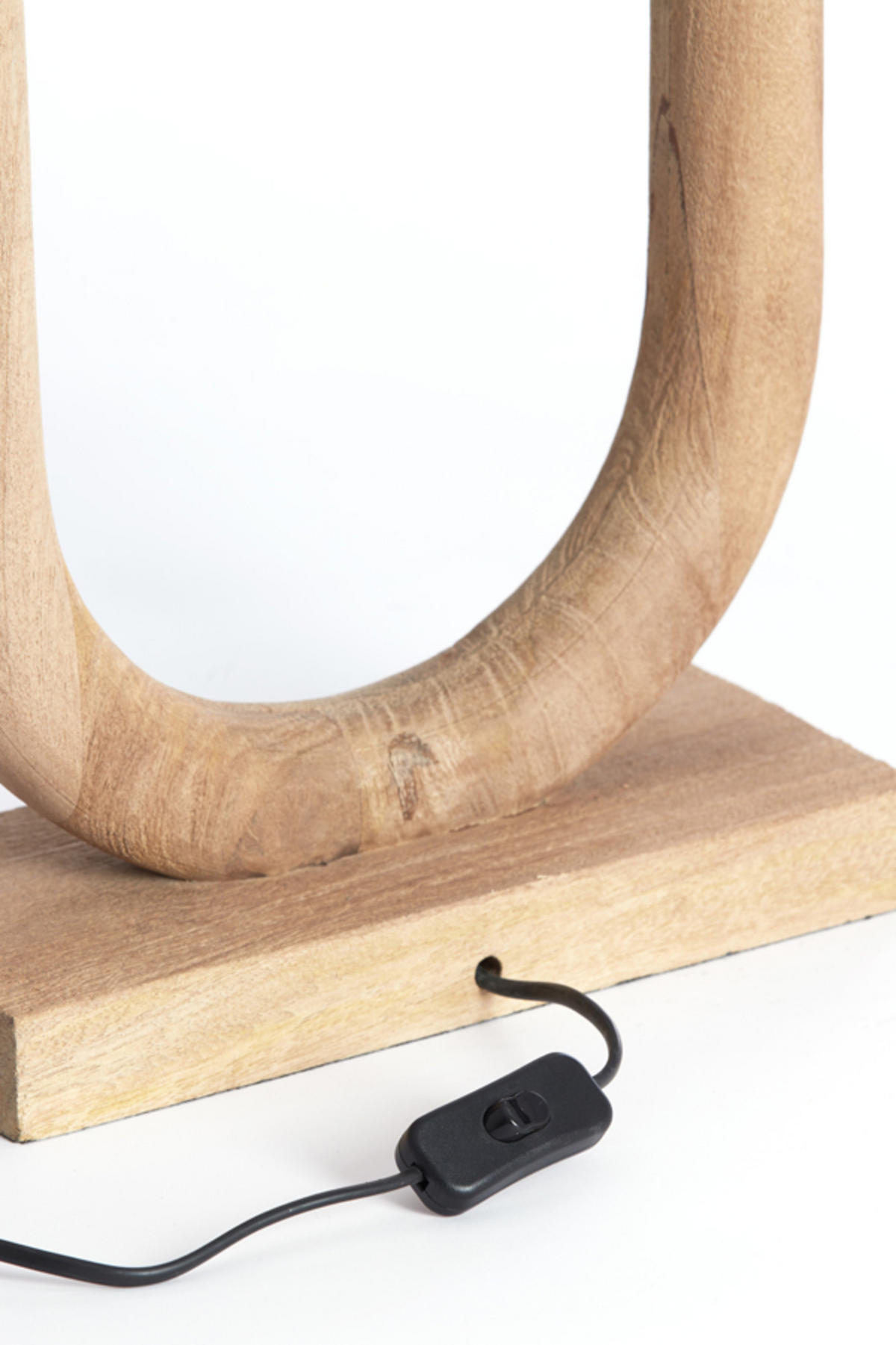 LAMPENFUSS Paceco Braun 30/12/59 cm - Braun, Holz (30/12/59cm) - Light & Living