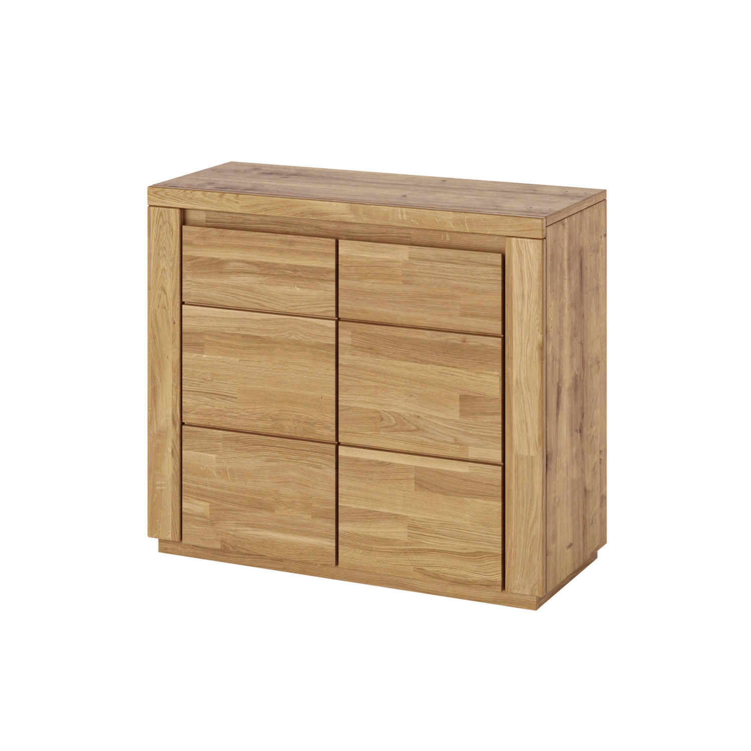 KOMMODE Skagen - Eichefarben, Holz (35/80/90cm) - kiki design