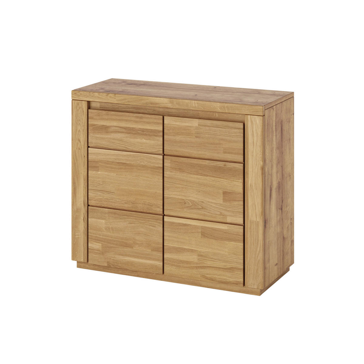 KOMMODE Skagen - Eichefarben, Holz (35/80/90cm) - kiki design