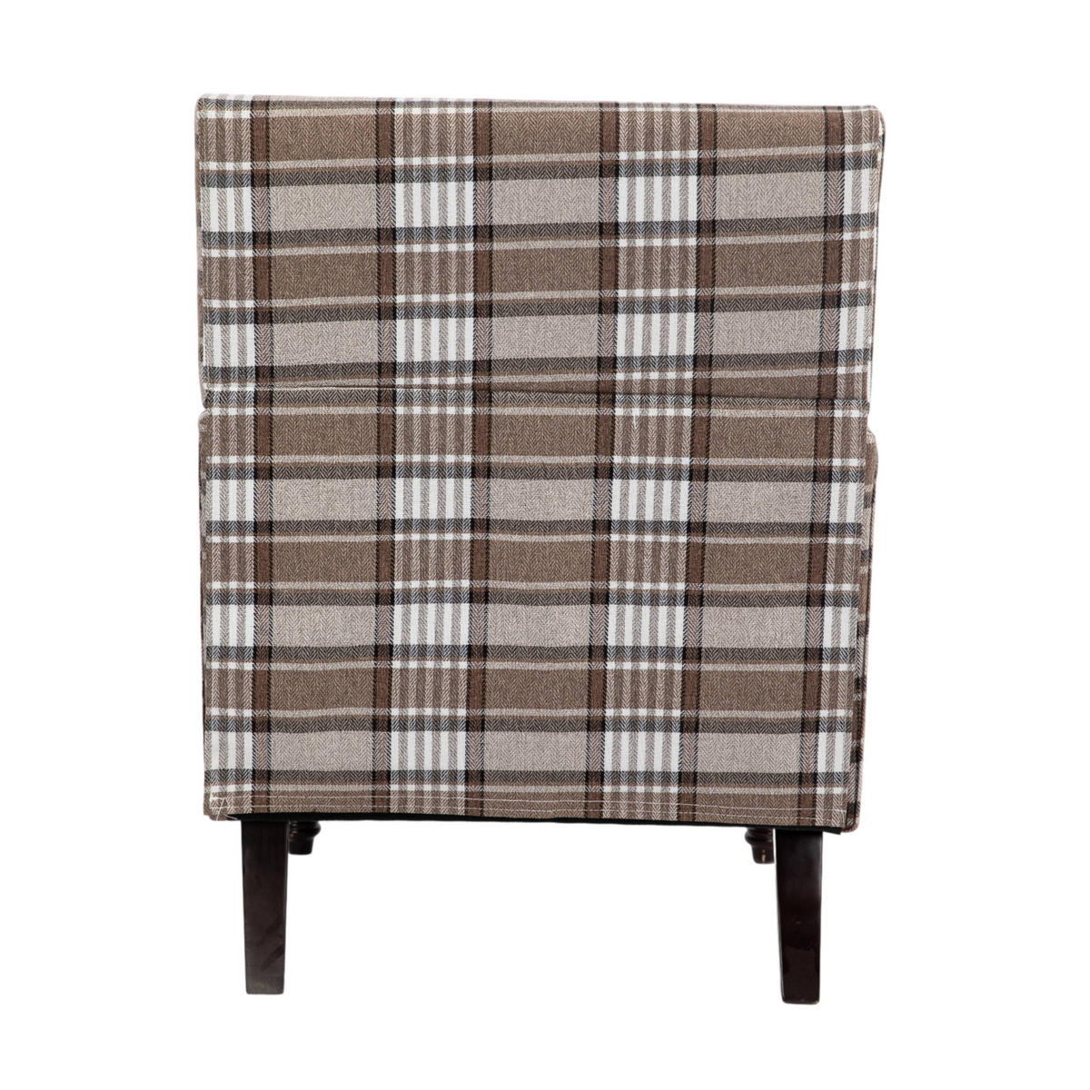 SESSEL Vintage mit Ziernagelbesatz, DE-42317, Braun - Braun, Holz (69/89/69cm) - ComfortXL