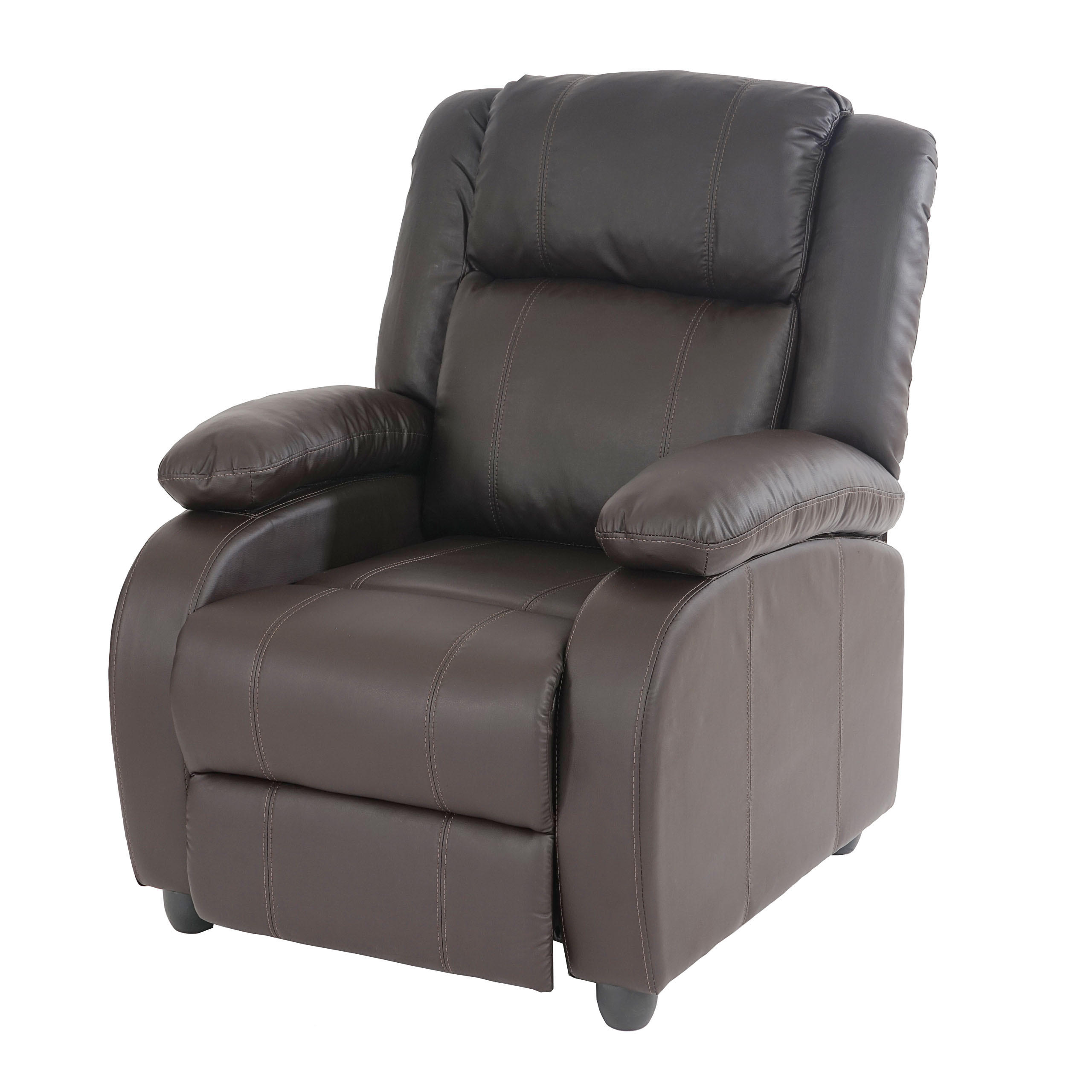 RELAXSESSEL Rehbraun - Hellbraun, Textil (84/102/93cm) - MCW