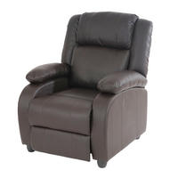 RELAXSESSEL Rehbraun - Hellbraun, Textil (84/102/93cm) - MCW