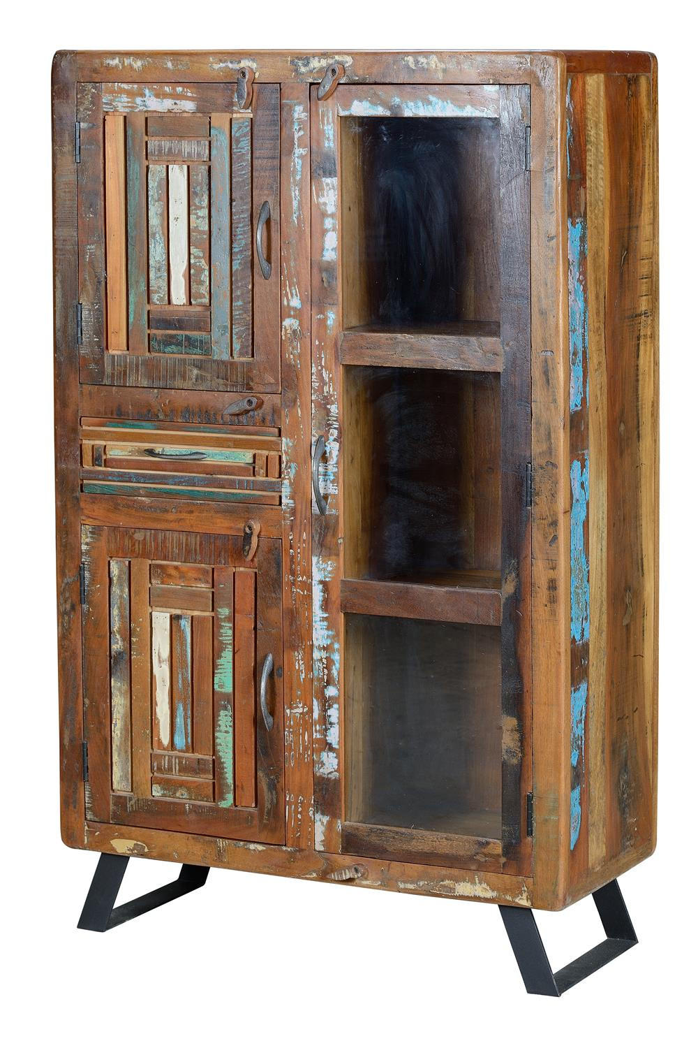 Giner y Colomer Vitrine Chrom 38x140x90 cm