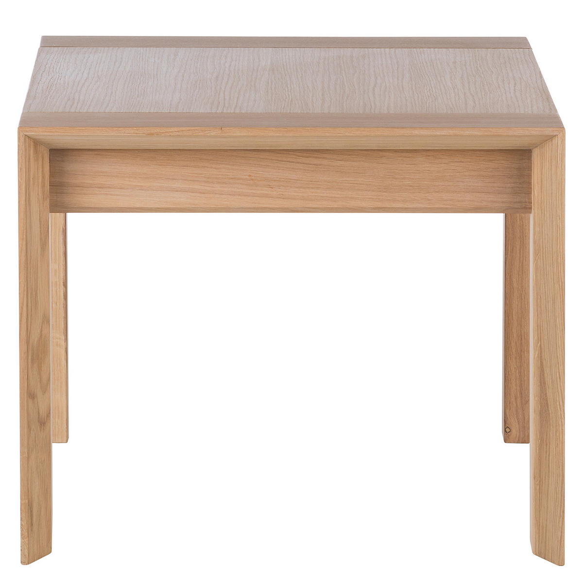 COUCHTISCH - Eiche teilmassiv - Eichefarben, Holzwerkstoff (55/55/45cm) - home24