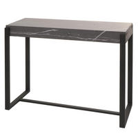 KONSOLENTISCH eckig Grau - Grau, Holzwerkstoff (40/100/81cm) - MCW
