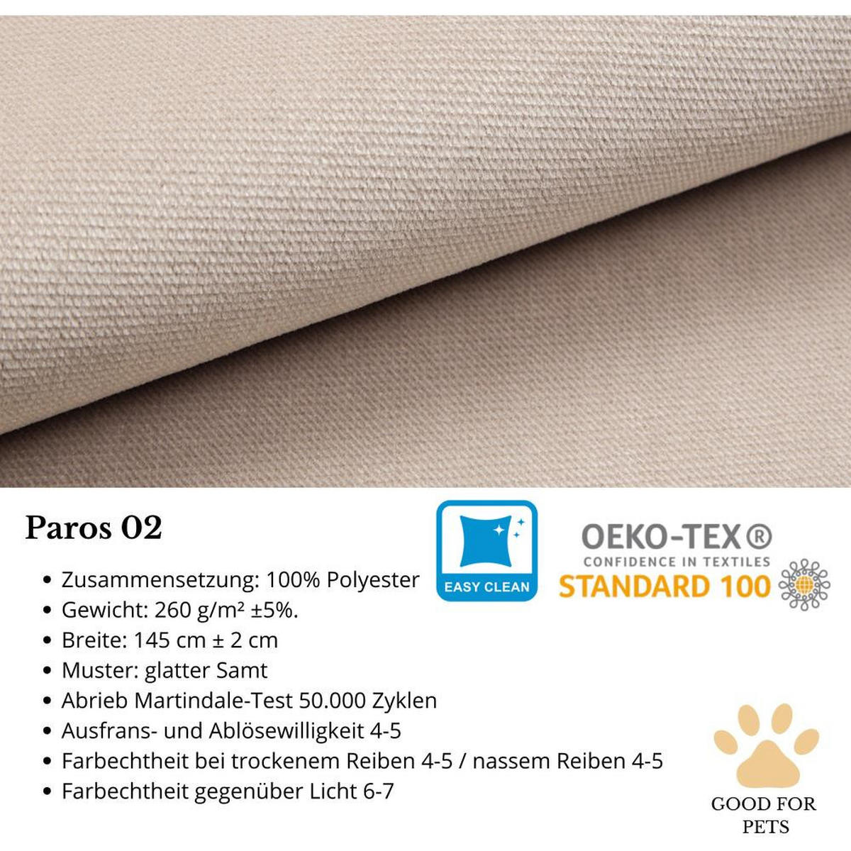 CHESTERFIELD-SESSEL Falco beige mit Holzbeinen - Wengefarben/Greige, Holz/Textil (82/102/92cm) - Beautysofa