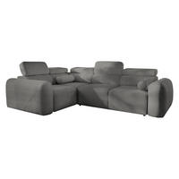 ECKSCHLAFSOFA Volare II, Seite: Links - Dunkelgrau, Holz/Textil (273/204cm) - MIRJAN24