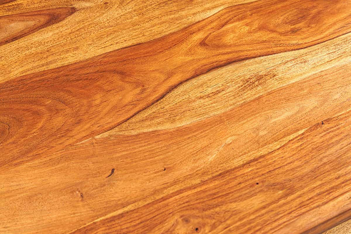 COUCHTISCH ALPHA Sheesham Finish 90 cm - Schwarz/Braun, Holz/Metall (50/90/40cm) - riess-ambiente