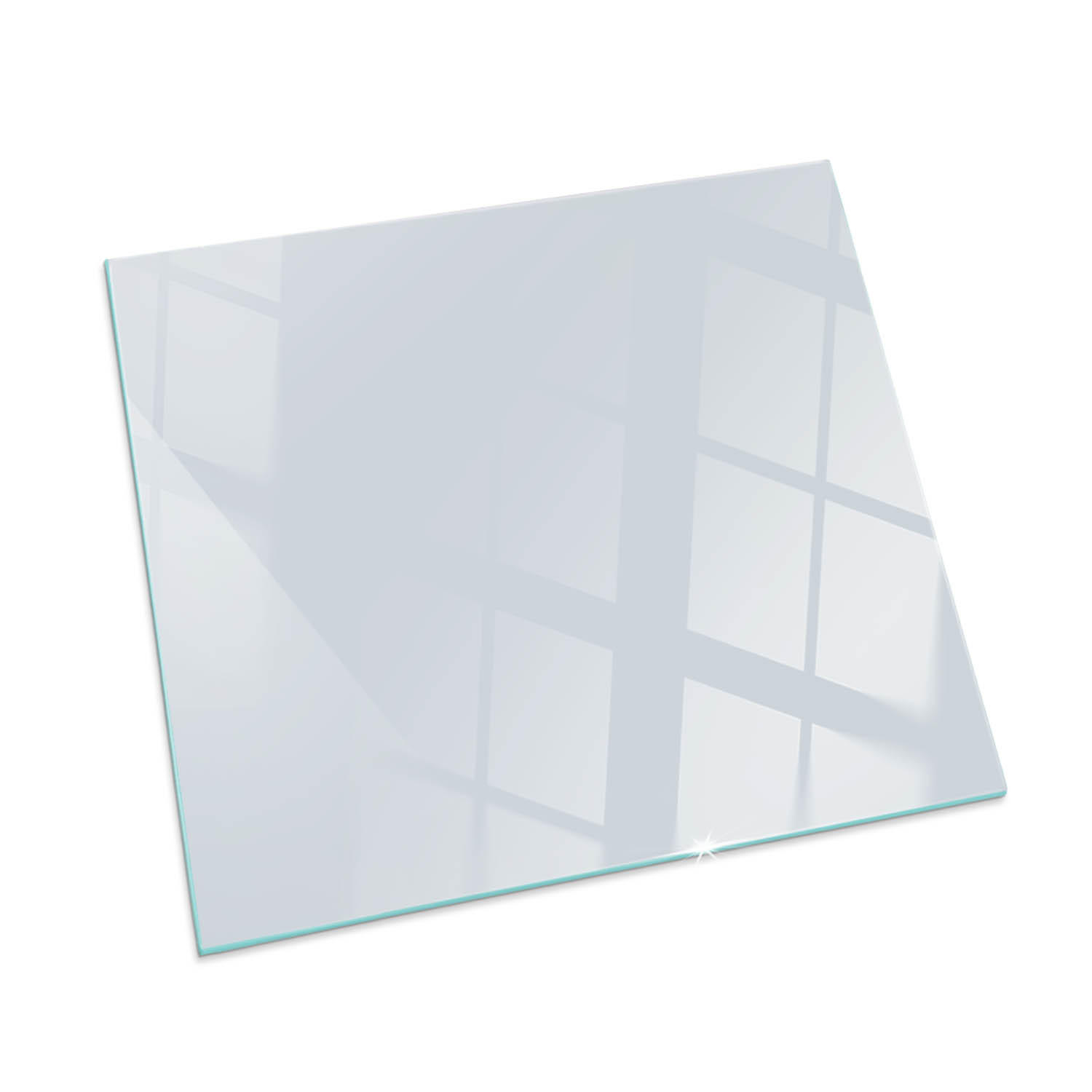 ArtPrintCave Glasplatte Grau 60x60x0.4 cm