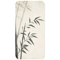 WC PŘEDLOŽKA Japandi - Bambus - béžová 60x120 cm - ecru, textil/plast (60/1cm) - OnlyWow